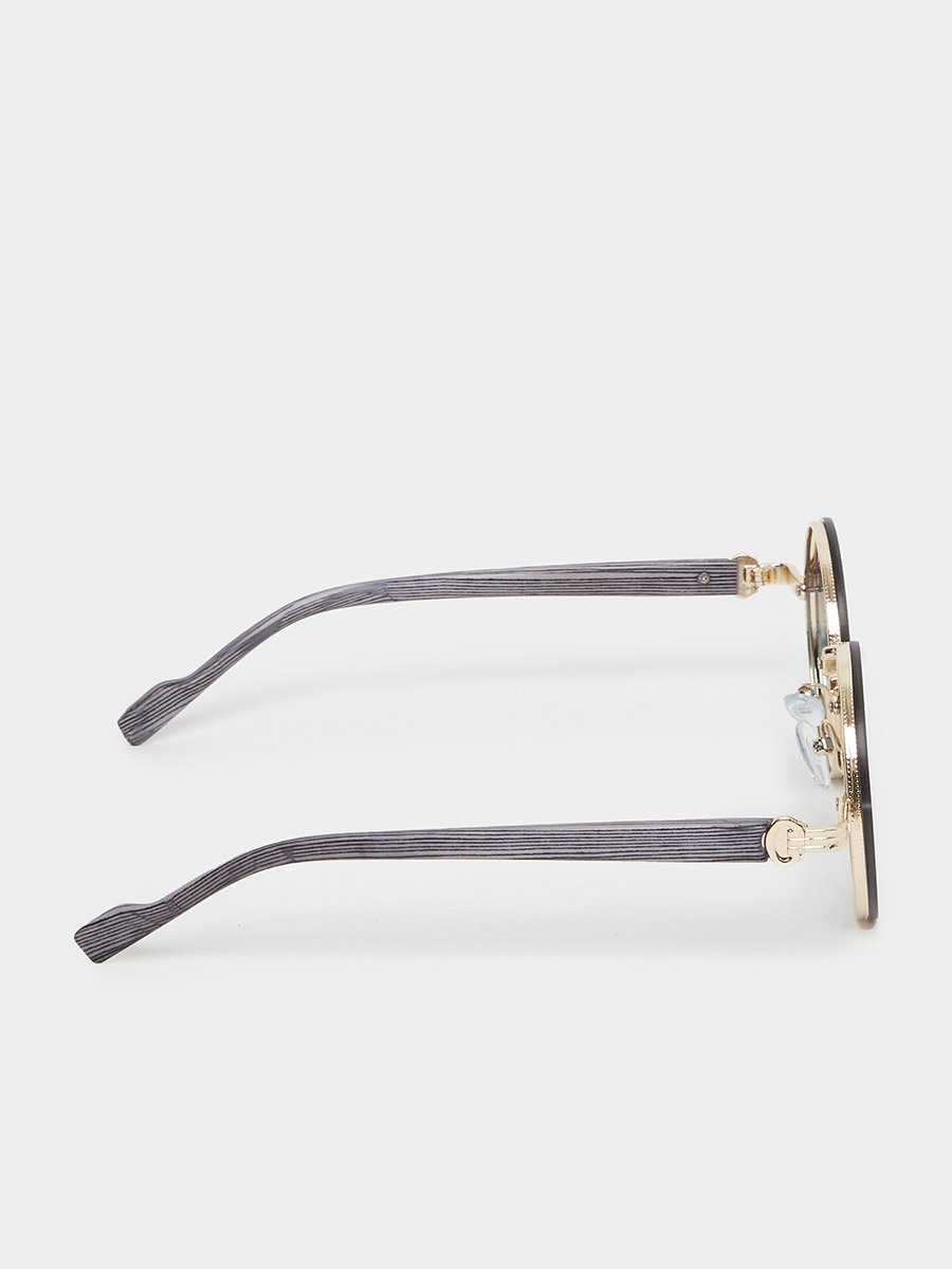 Round Sunglasses with Nose Pads