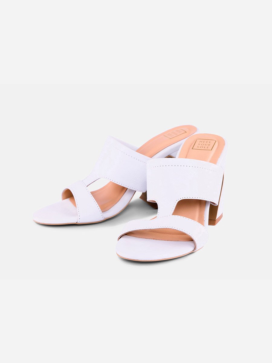 Nina Ice Blue Heel Sandals