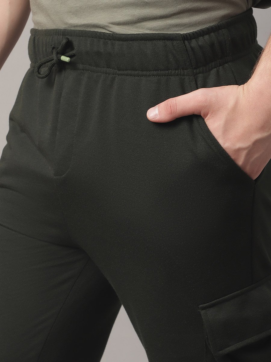 Men Slim Fit Cargo Joggers