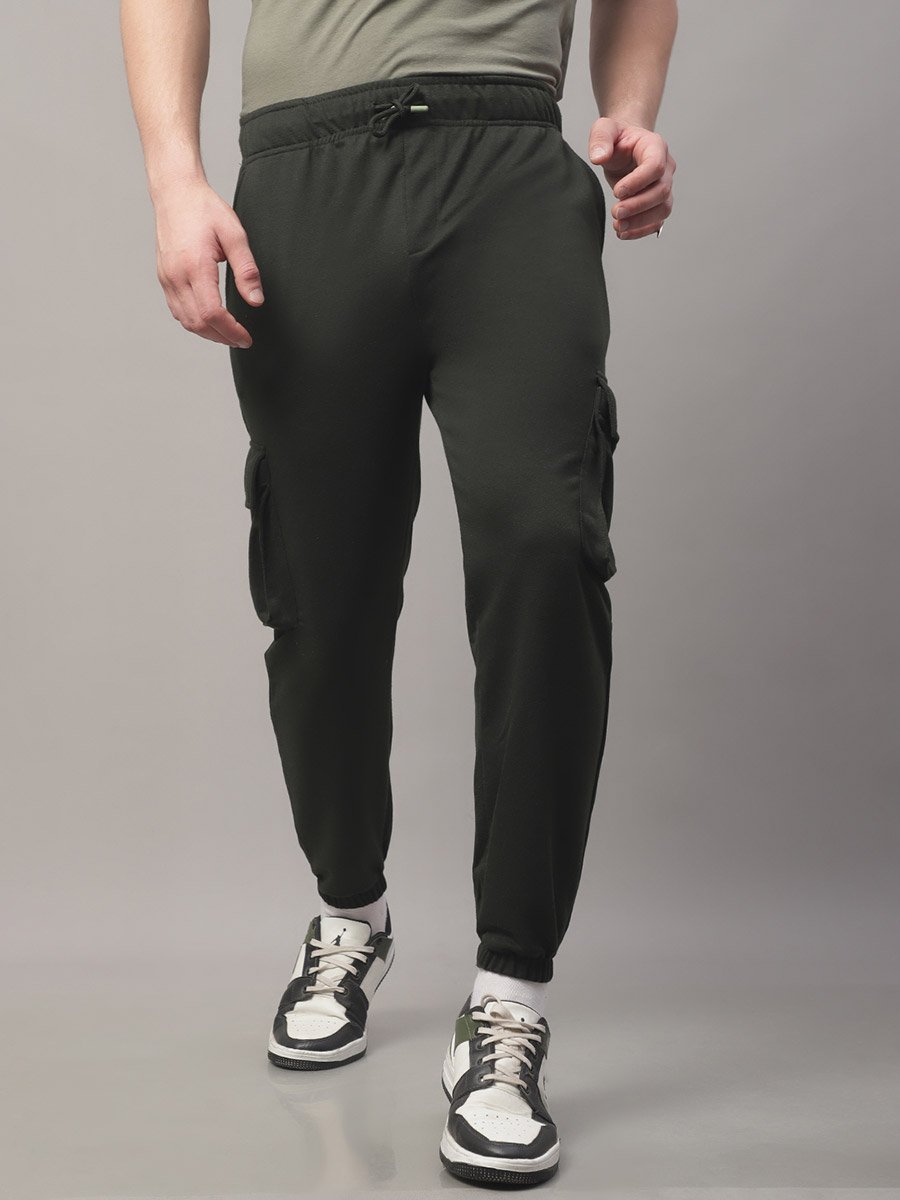 Men Slim Fit Cargo Joggers
