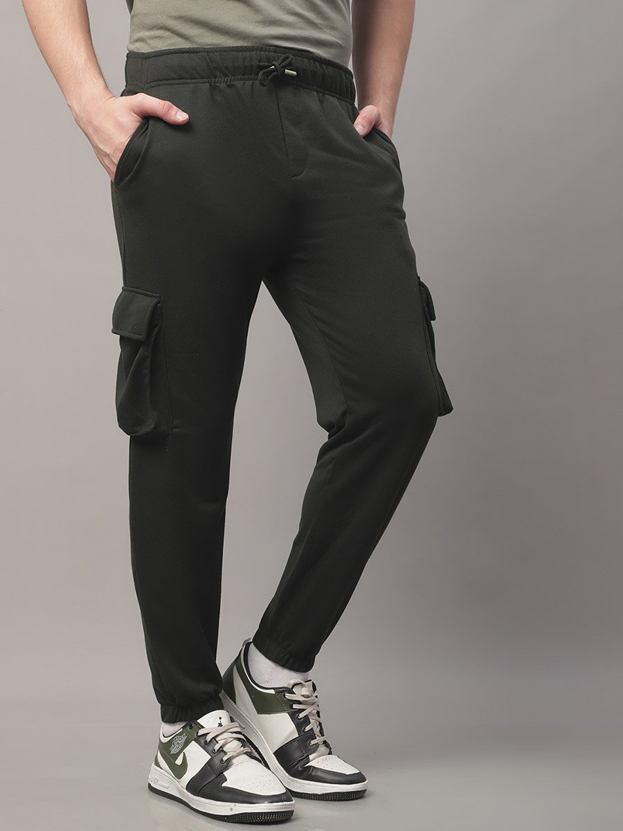 Men Slim Fit Cargo Joggers