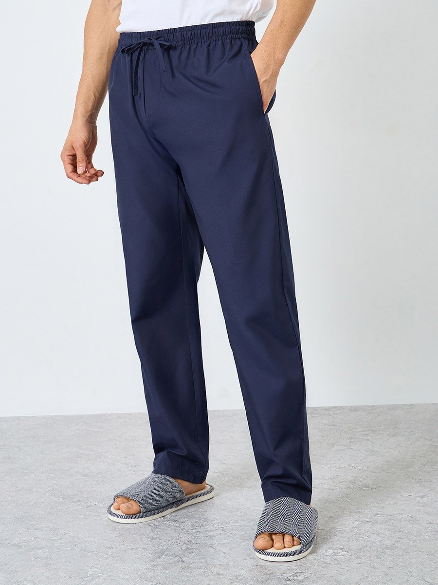 Men Relaxed Fit Cotton Pyjama