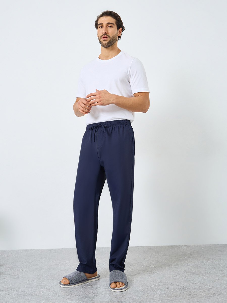 Men Relaxed Fit Cotton Pyjama