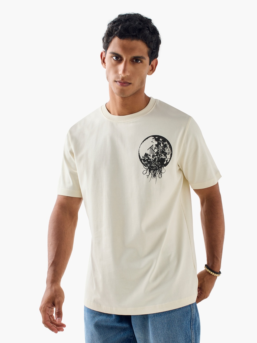 Sleep Token Print Crew Neck T-Shirt