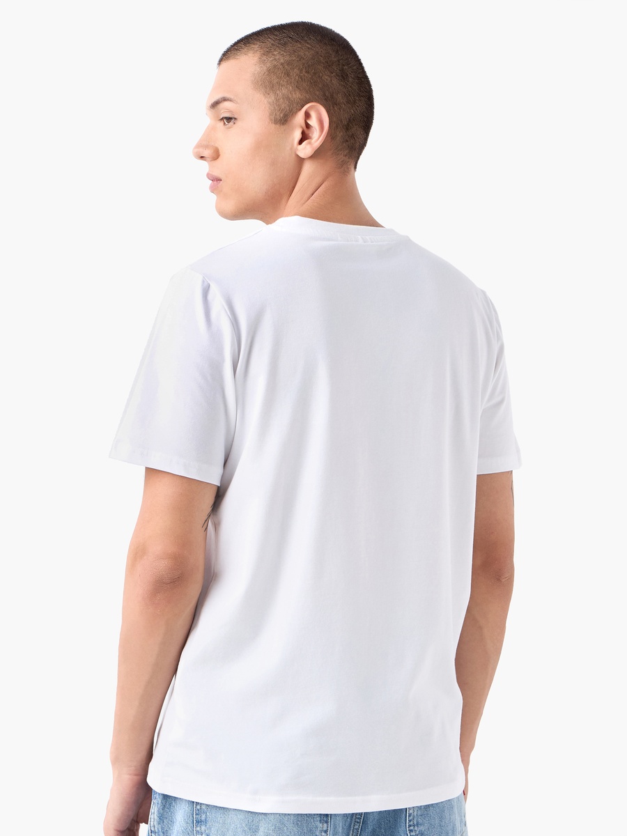 Graphic Print T-Shirt with Crew Neck