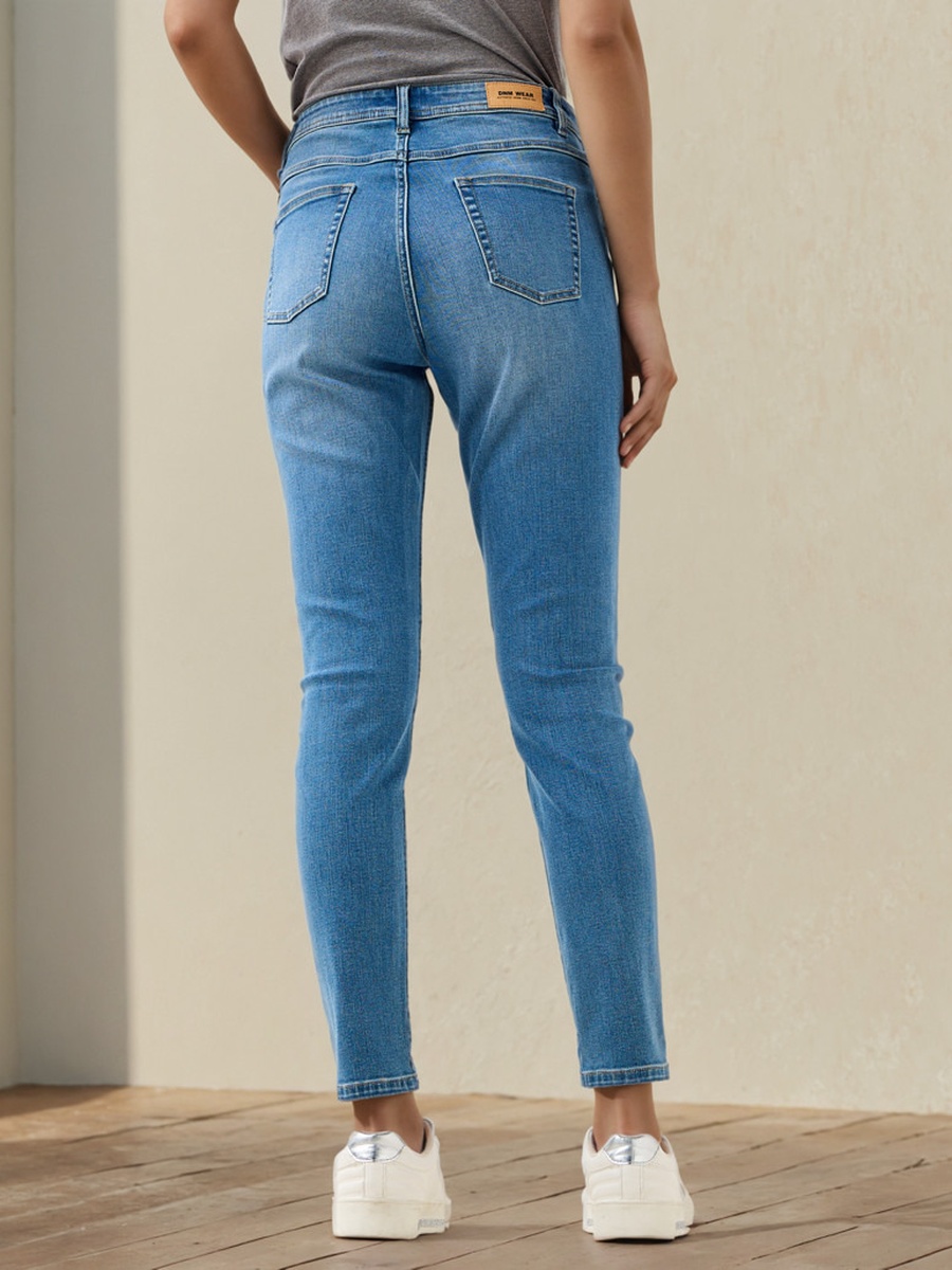 Skinny Fit Jeans with Pockets