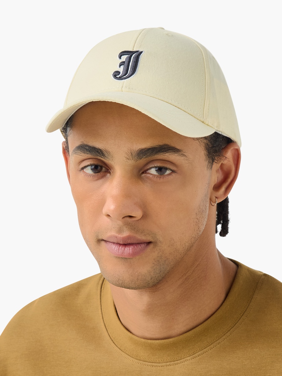 Embroidered Cap with Buckled Strap Closure