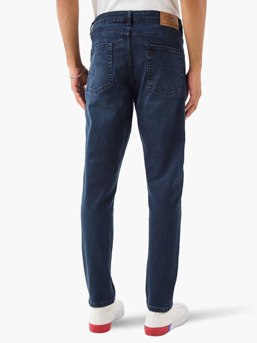 Skinny Fit Jeans with Button Closure and Pockets