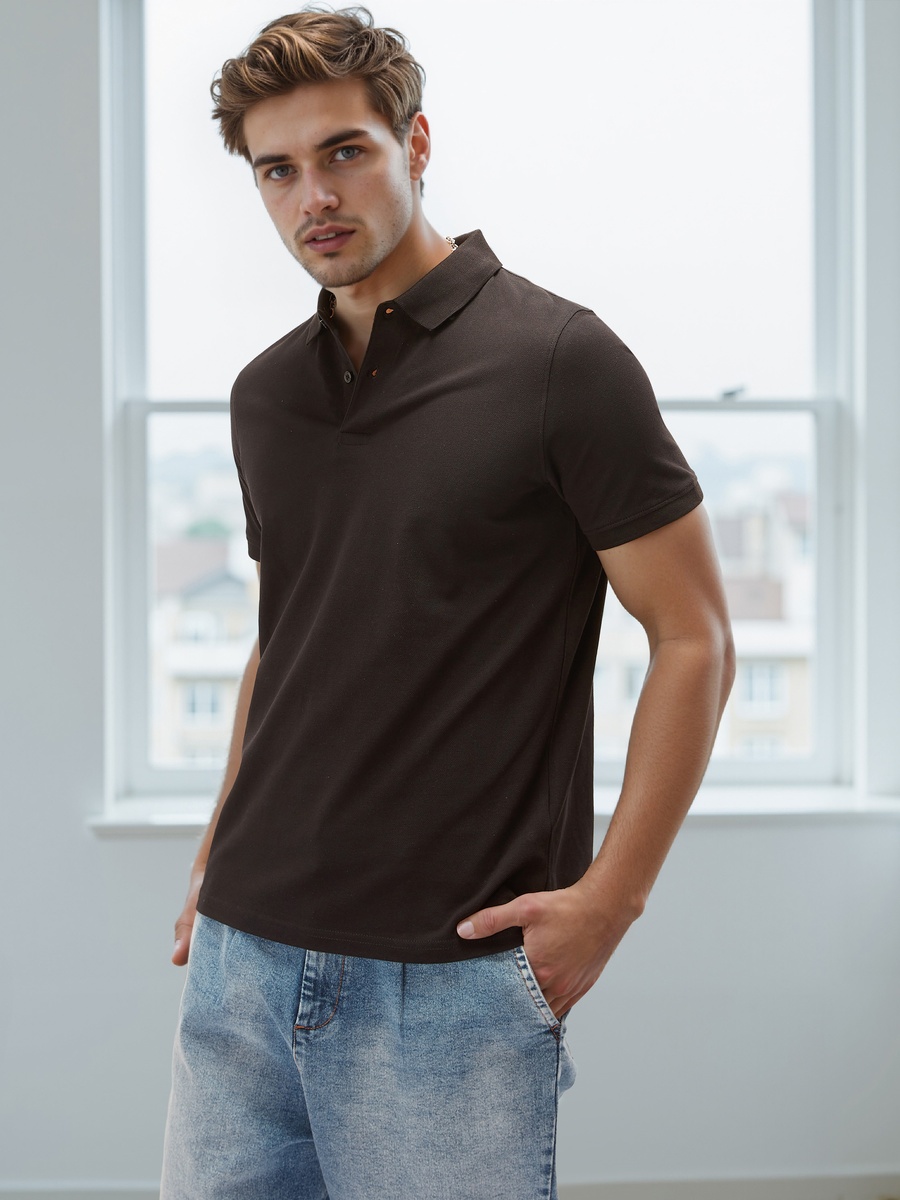 Polo T-Shirt with Short Sleeves