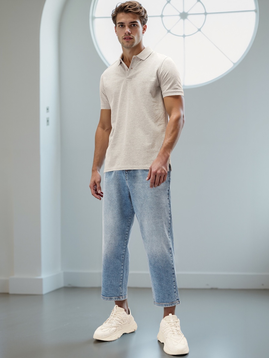 Polo T-Shirt with Short Sleeves