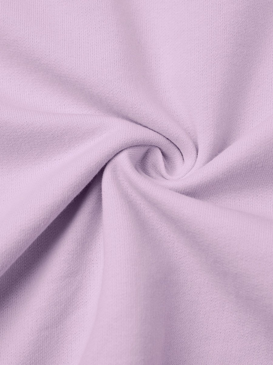 Men Lilac Oversized Dropped Shoulder T-Shirt