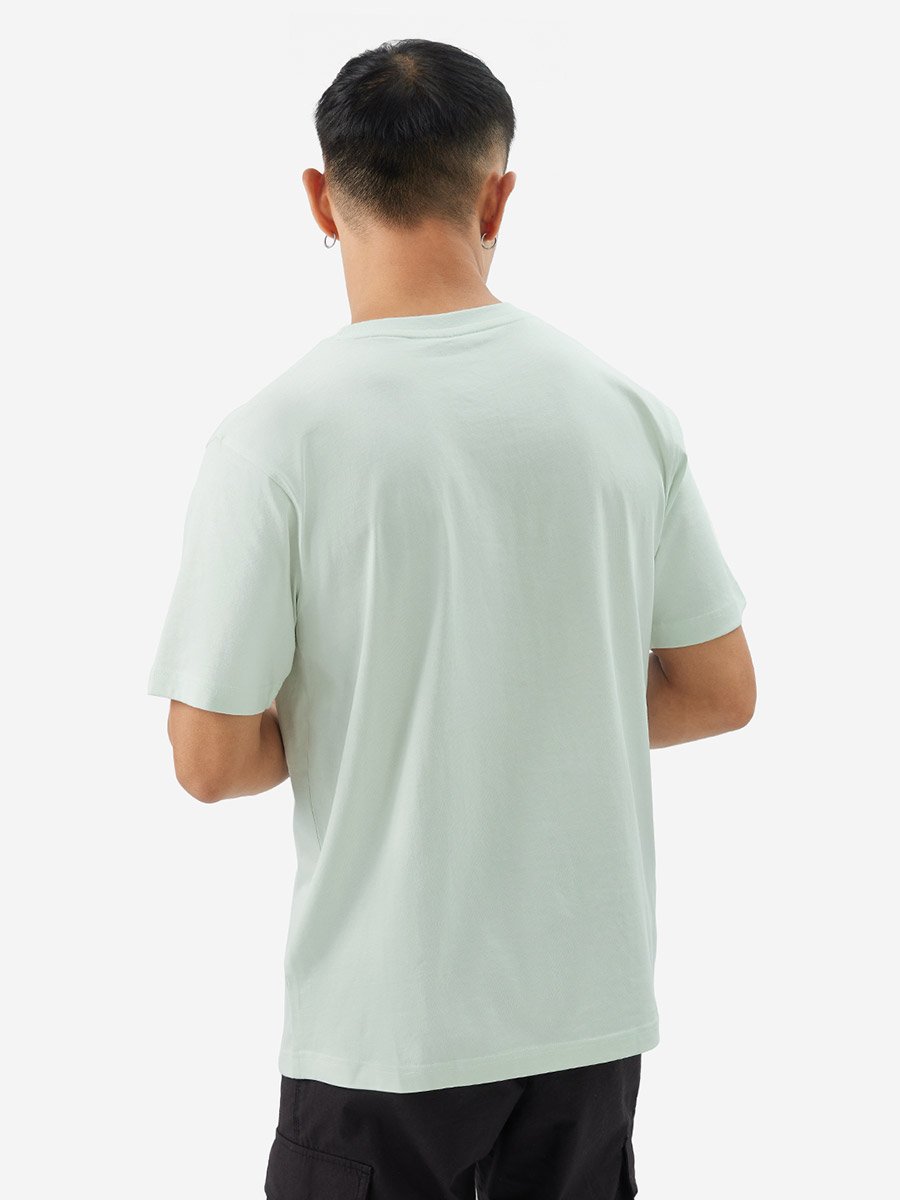 Men Green Popeye Graphic Relaxed Fit T-Shirt