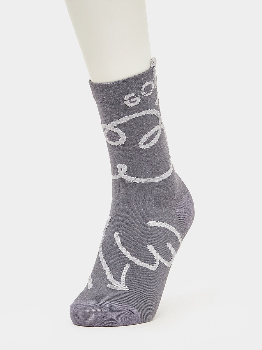 Pack of 2 - Graphic Pattern Socks