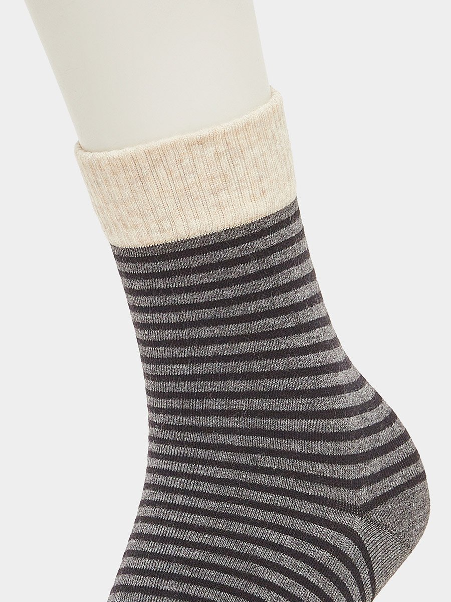 Pack of 2 - Striped Crew Socks