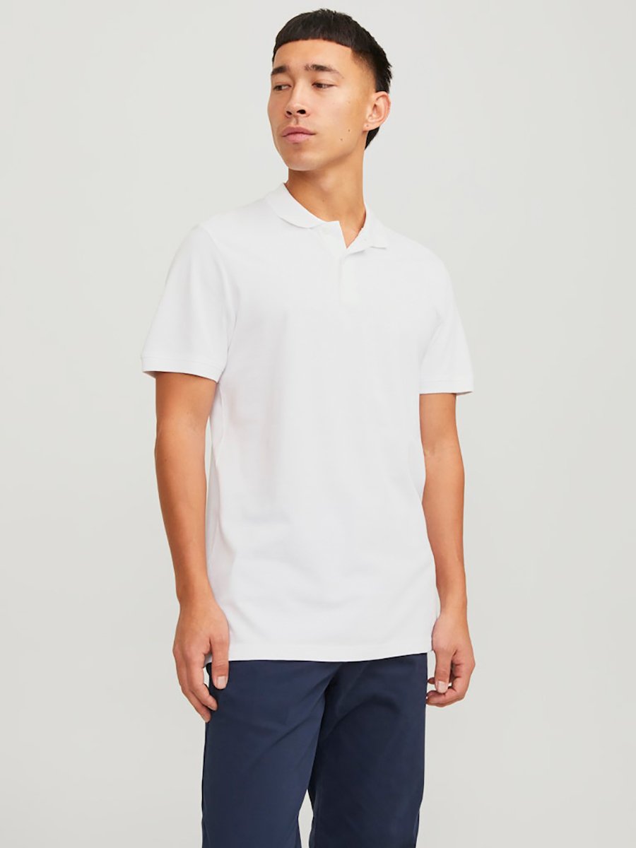 JJEBasic Regular Fit Polo with Button Placket