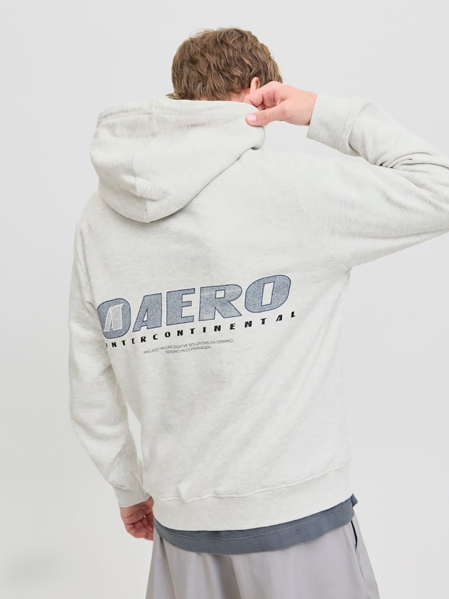 JCotier Printed Hoodie with Drawstring
