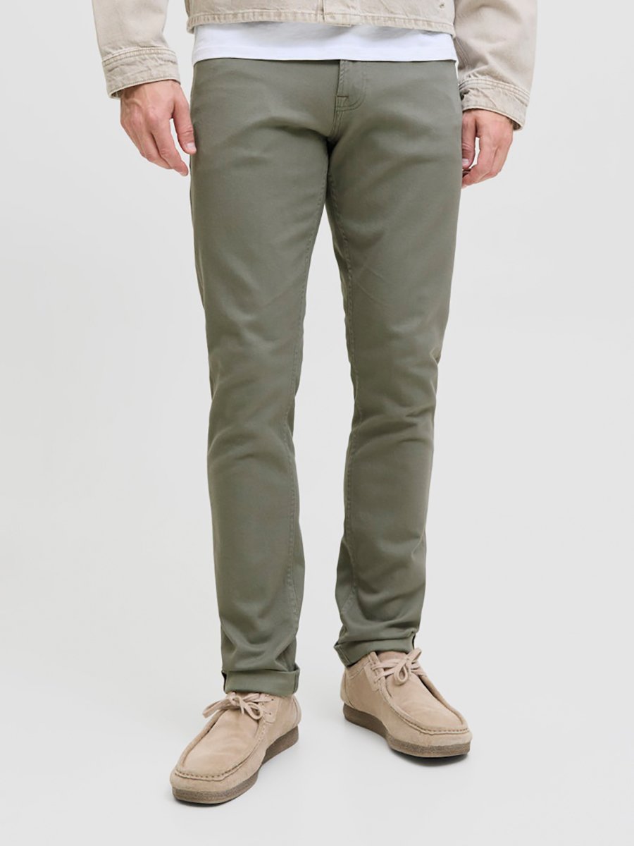 JPSTGLENN Mid Rise Slim Fit Jeans