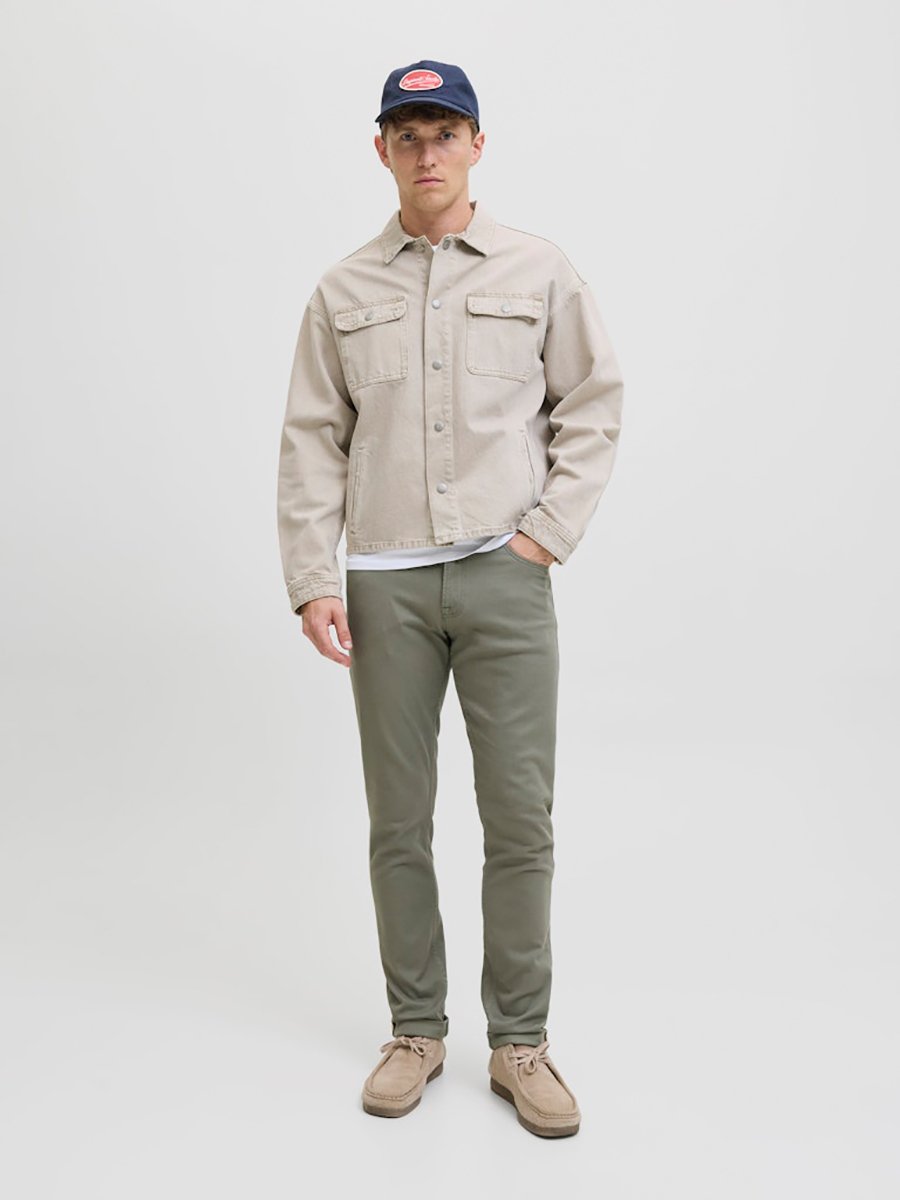 JPSTGLENN Mid Rise Slim Fit Jeans