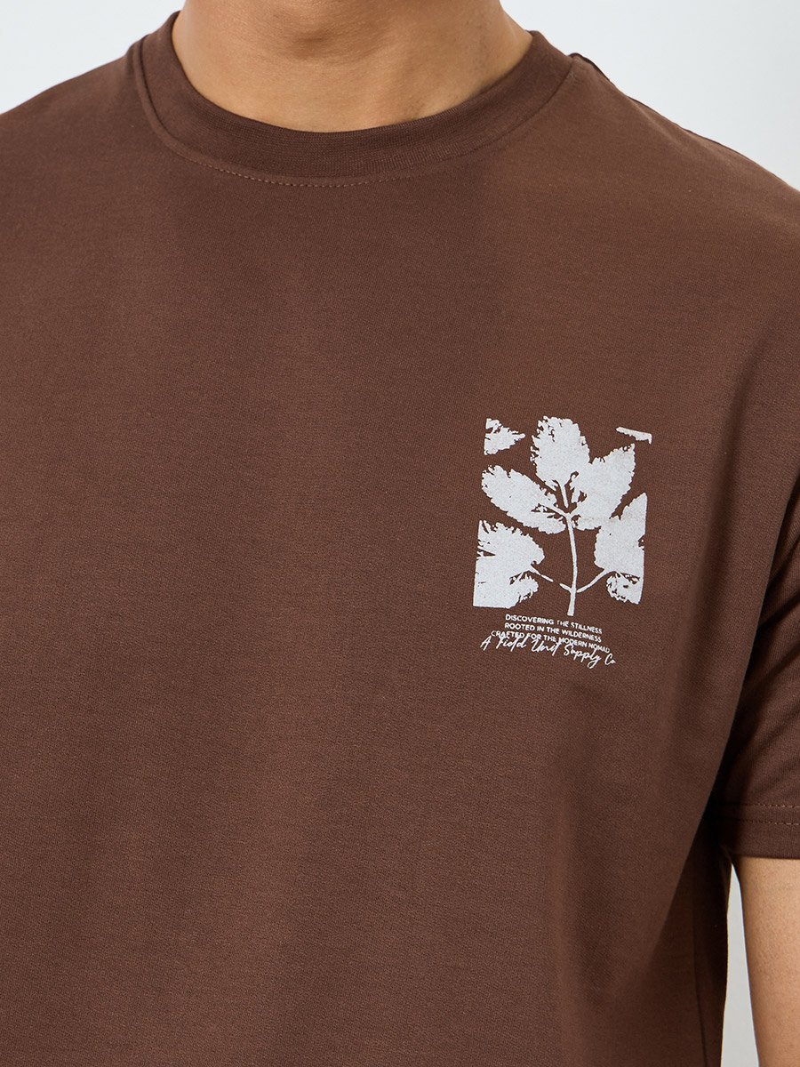 Men Relaxed Fit T-Shirt and Joggers Co-Ords