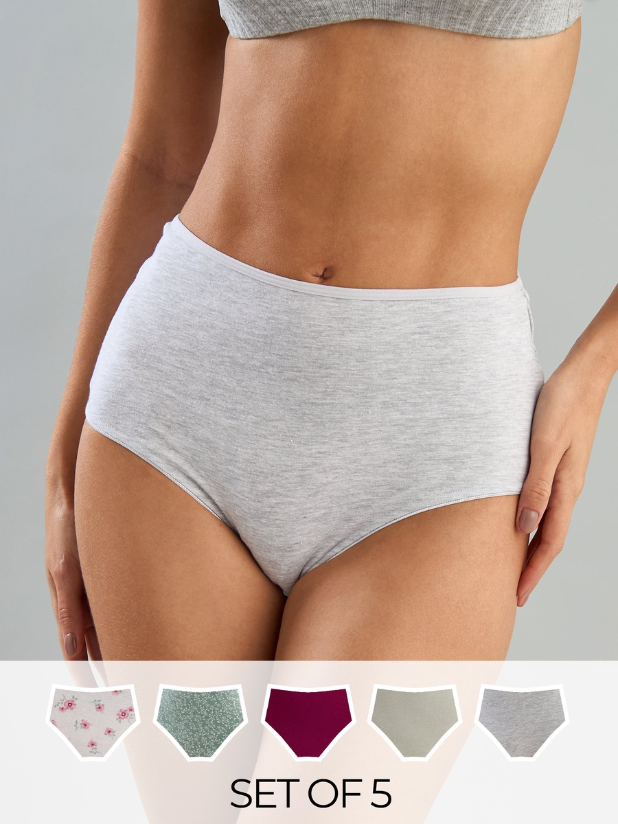Pack of 5 - Assorted Full Briefs