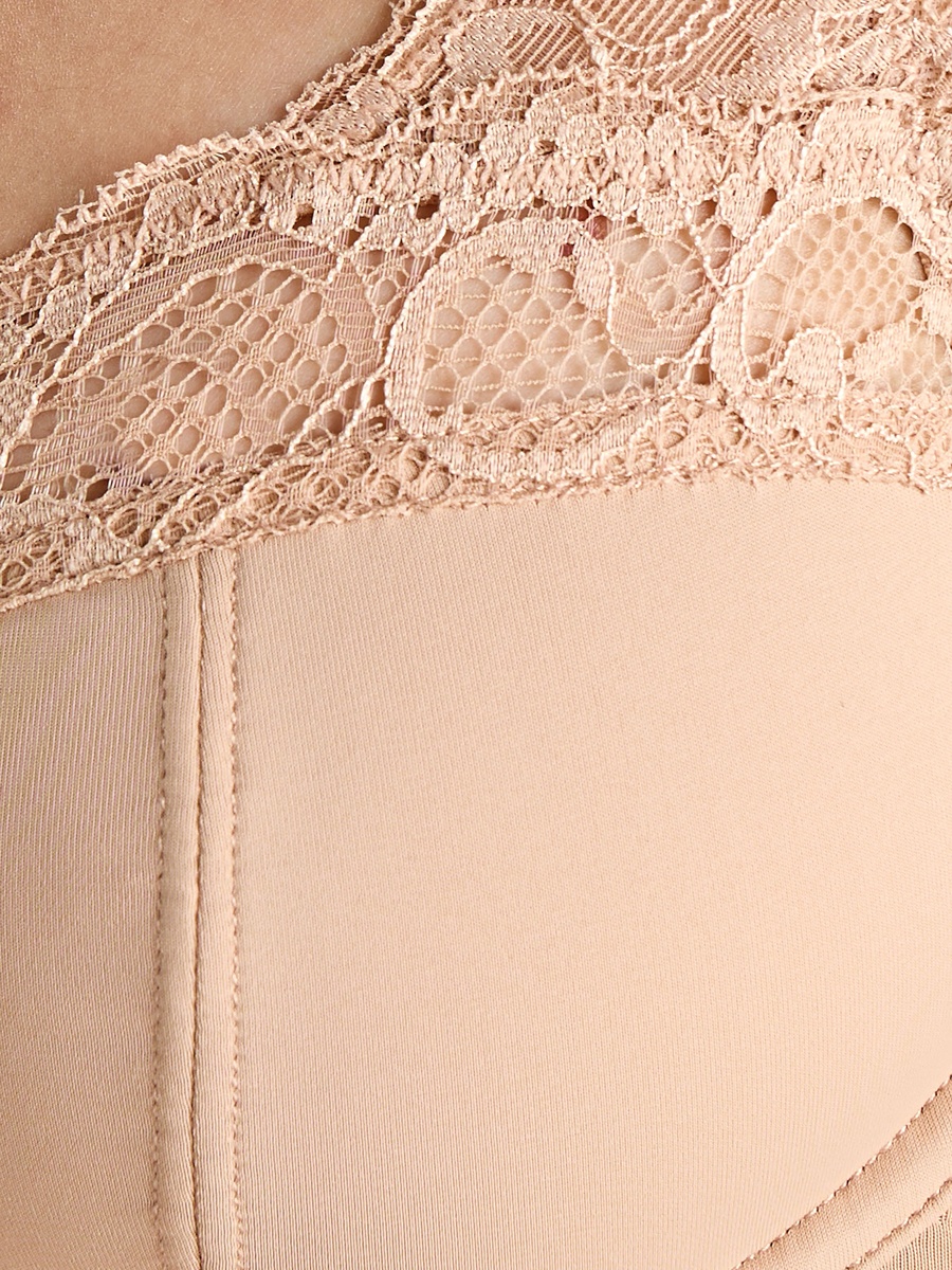 Lace Detail Non Padded Underwired Bra