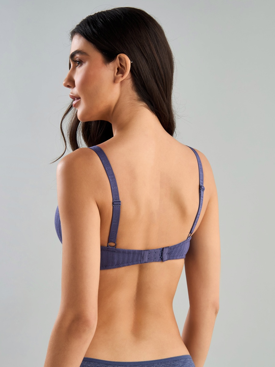 Padded Non Wired Pointelle Bra