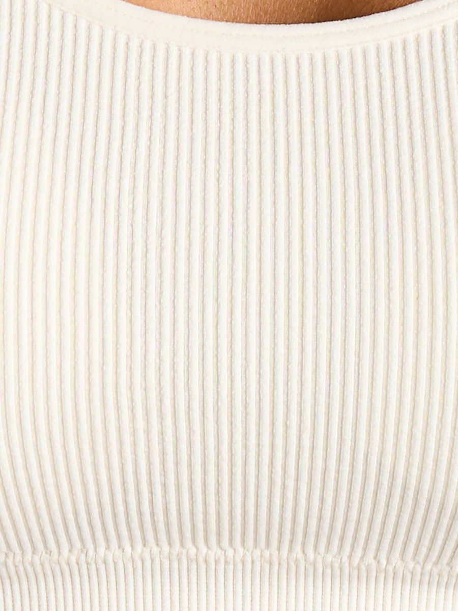 Pack of 2 - Ribbed Seamless Crop Top