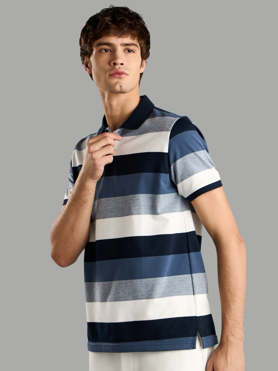 Striped Polo T-Shirt