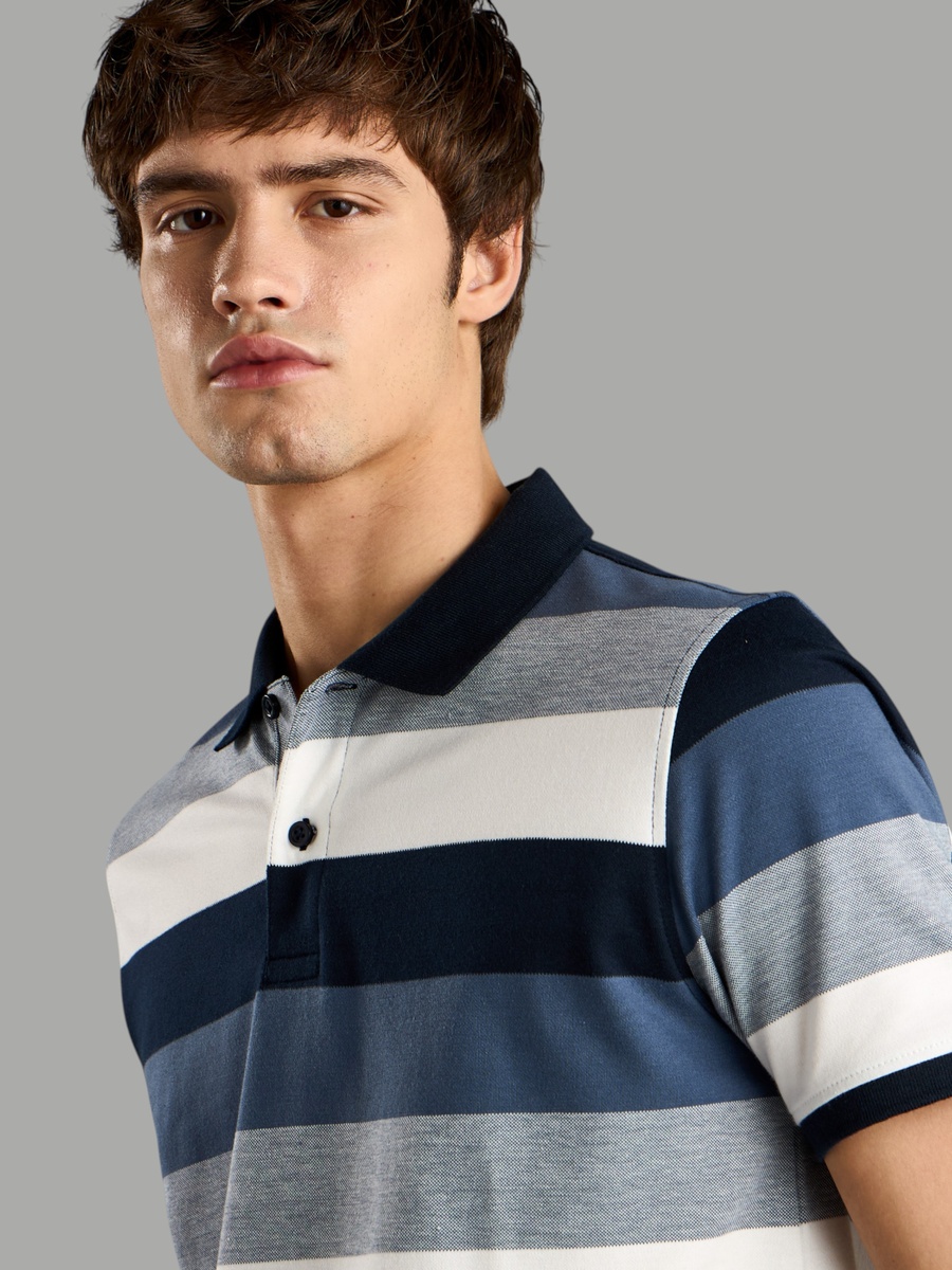 Striped Polo T-Shirt