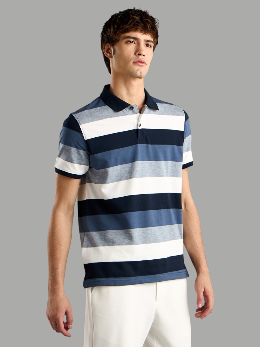 Striped Polo T-Shirt
