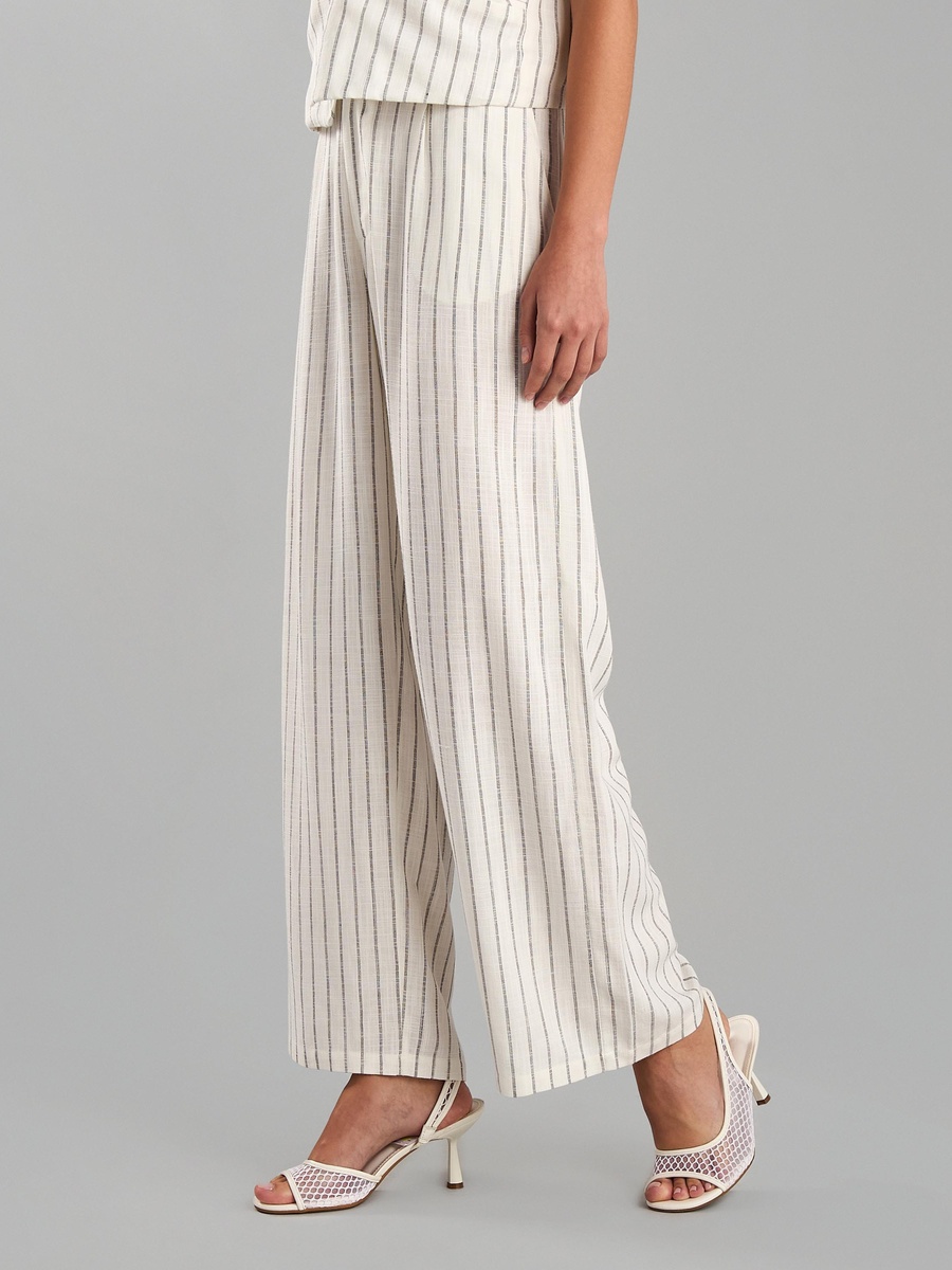 Striped Wide Leg Pants