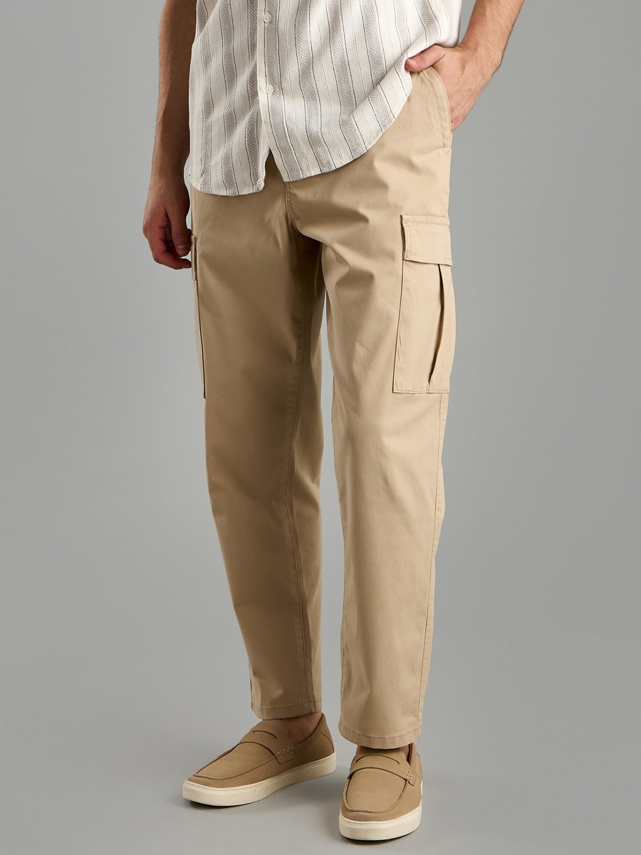 Plain Cargo Pants