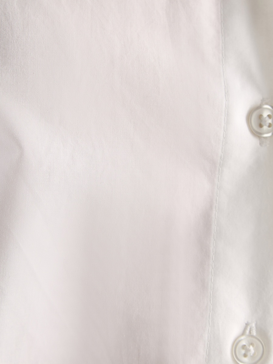 Plain Oversized Poplin Shirt