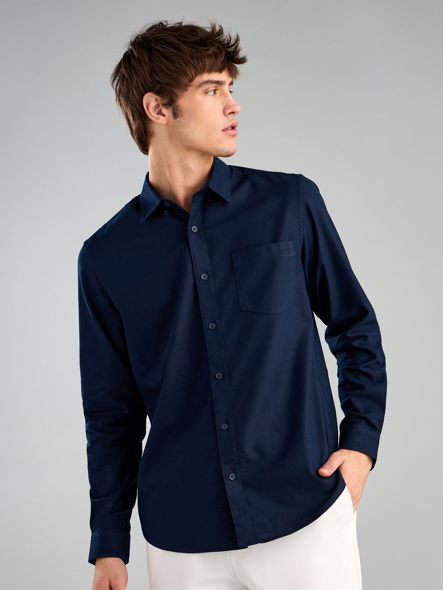 Oxford Shirt with Chest Pocket