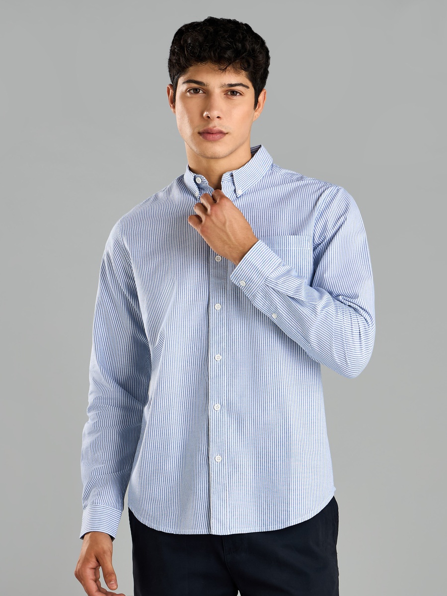 Striped Oxford Shirt