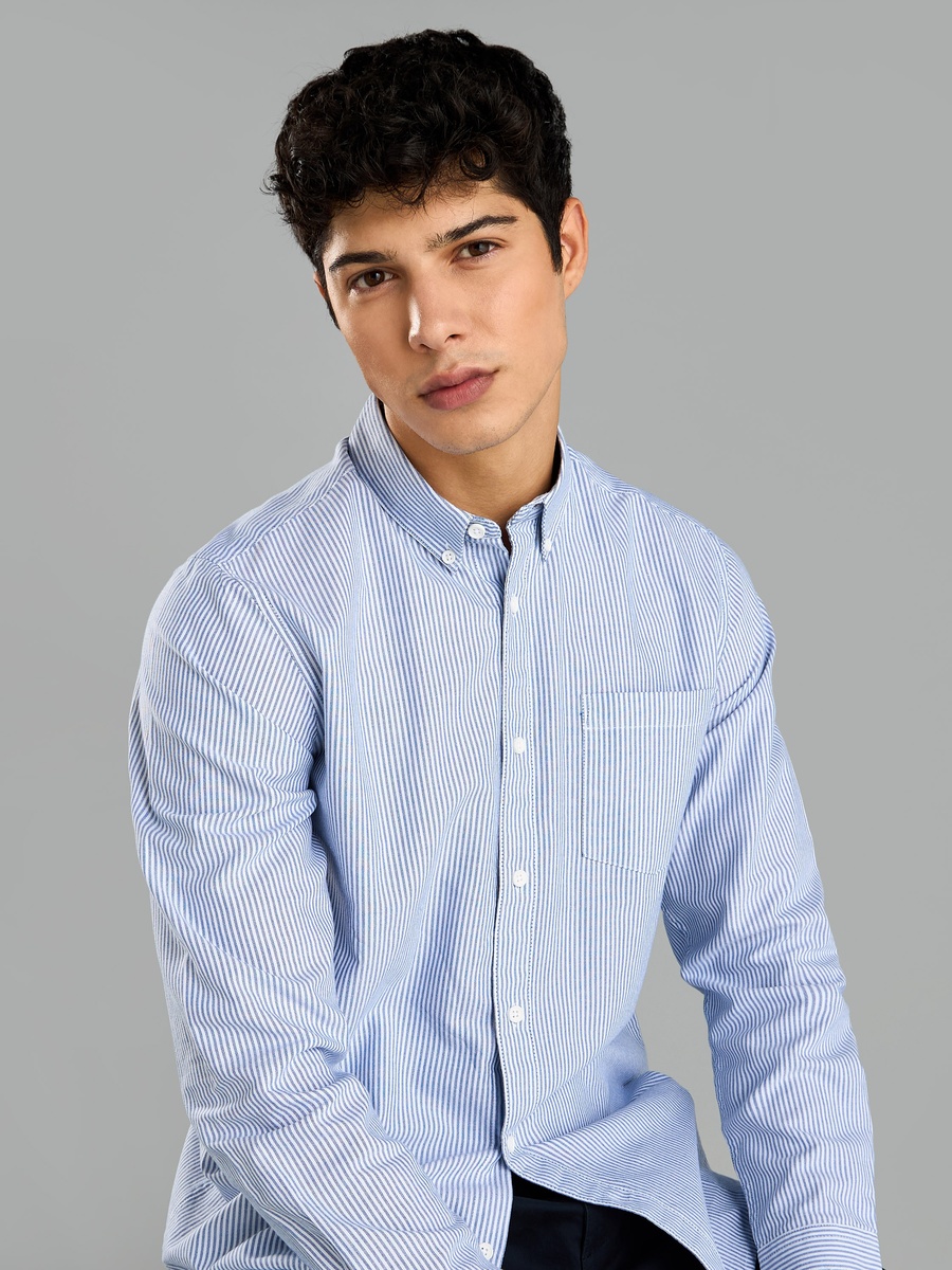 Striped Oxford Shirt