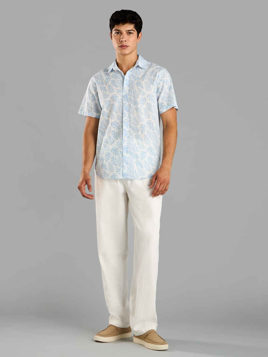 All-Over Print Slub Shirt