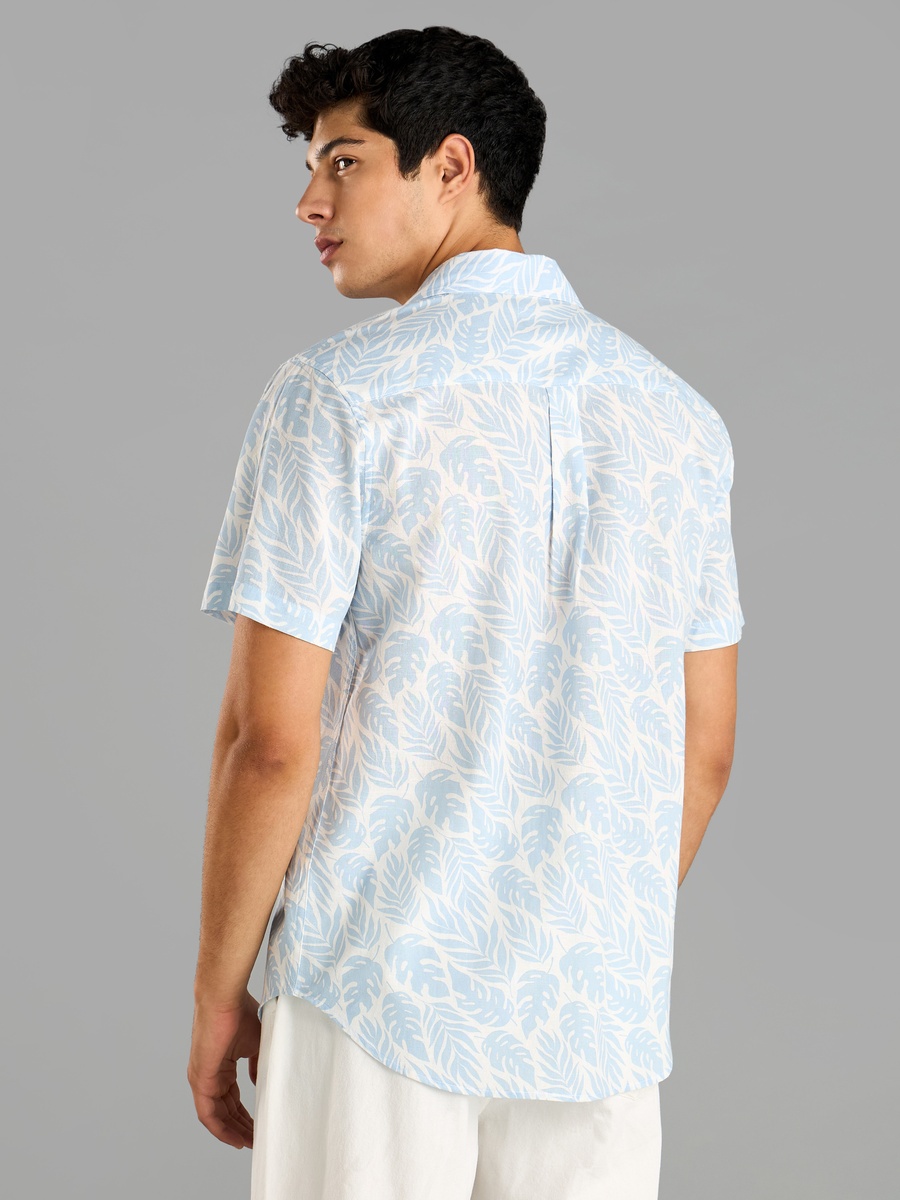 All-Over Print Slub Shirt