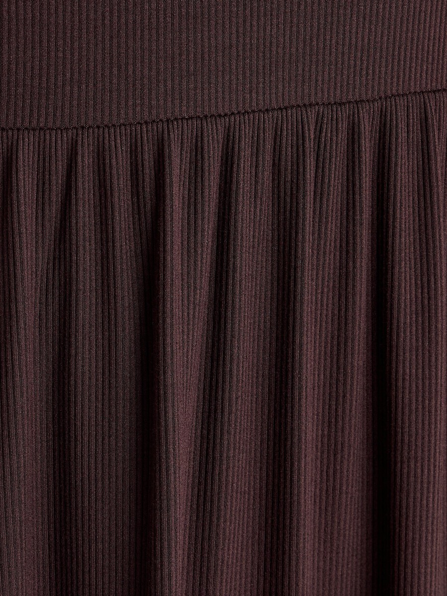 Ribbed Midi Dress
