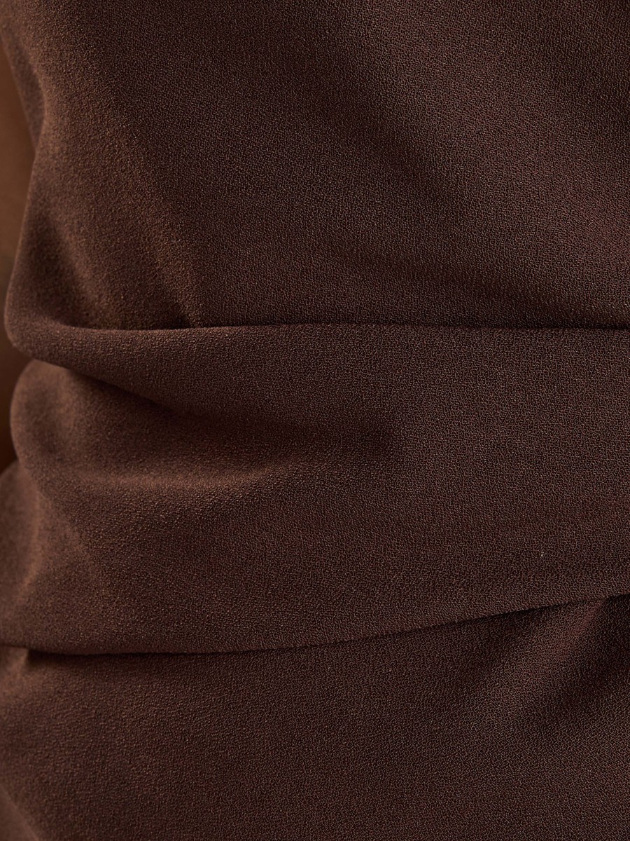 Plain Sleeveless Linen Midi Dress