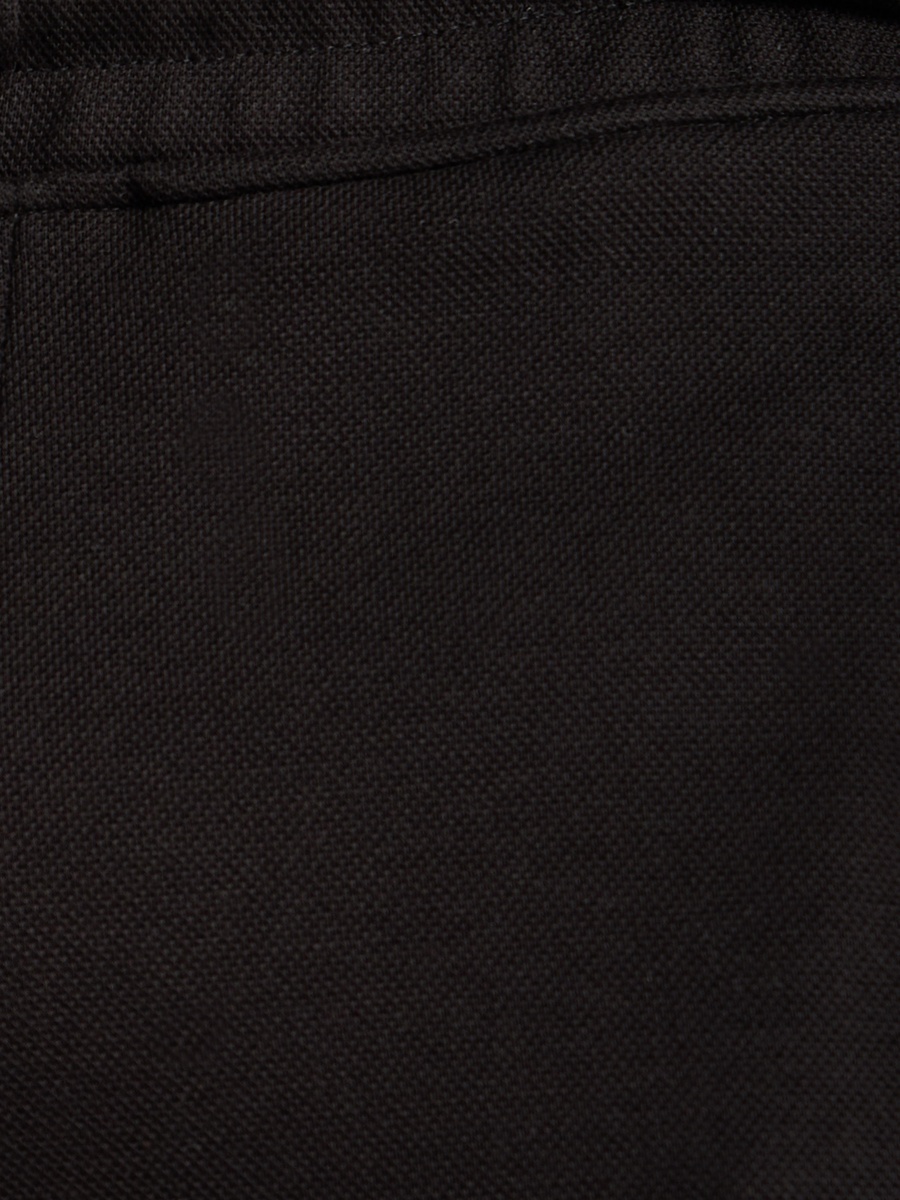 Plain Joggers with Drawstring Closure