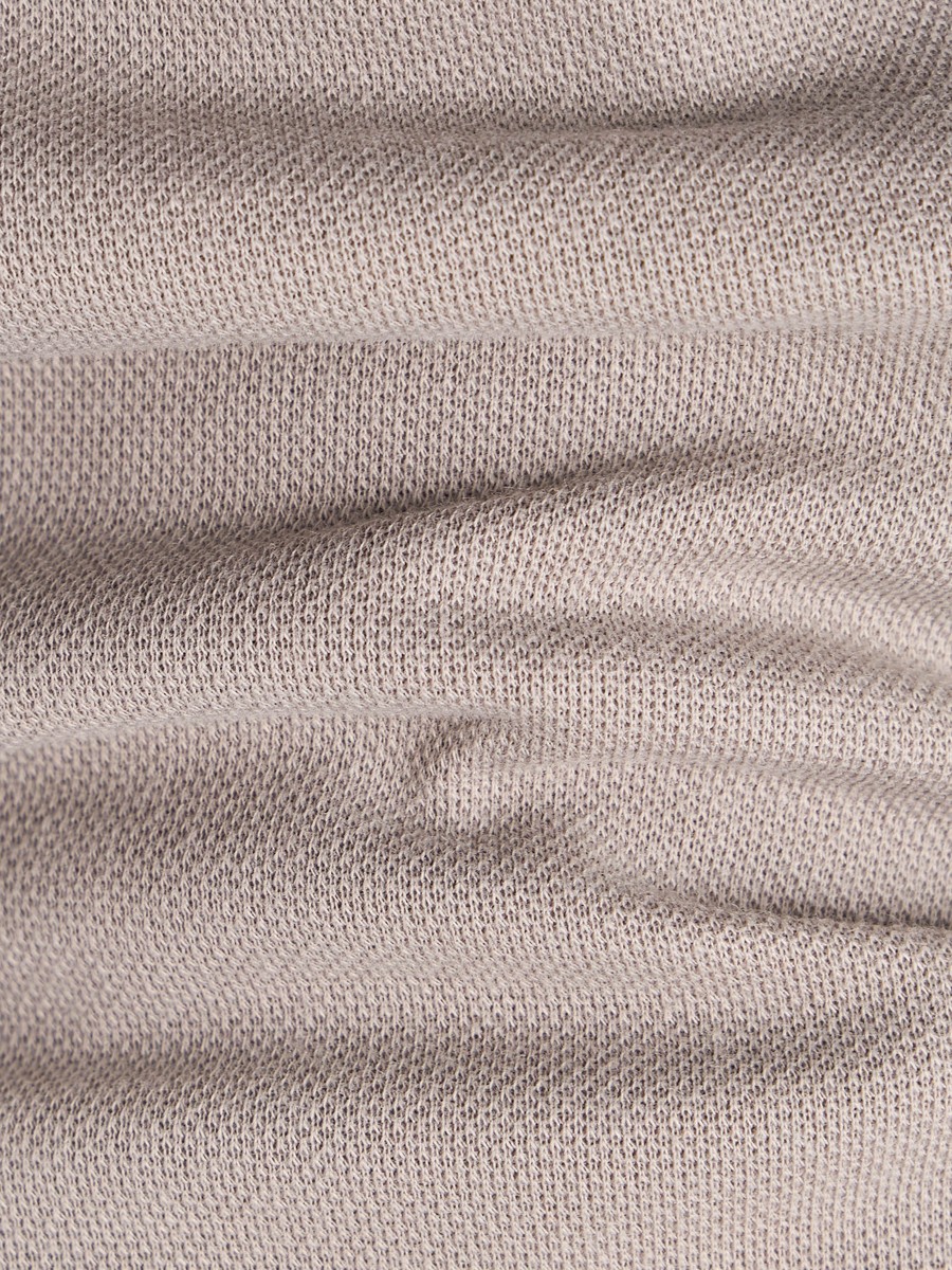 Textured Pique Joggers with Drawstring Closure