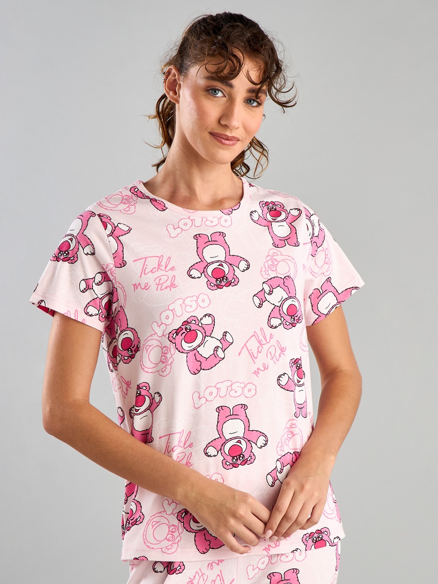 Lotso Print Cotton Pyjama Set