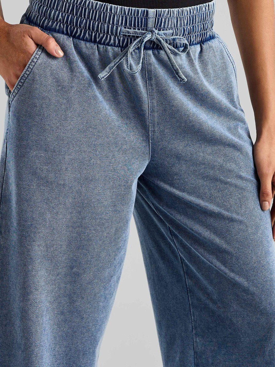 High-Rise Culottes with Pockets