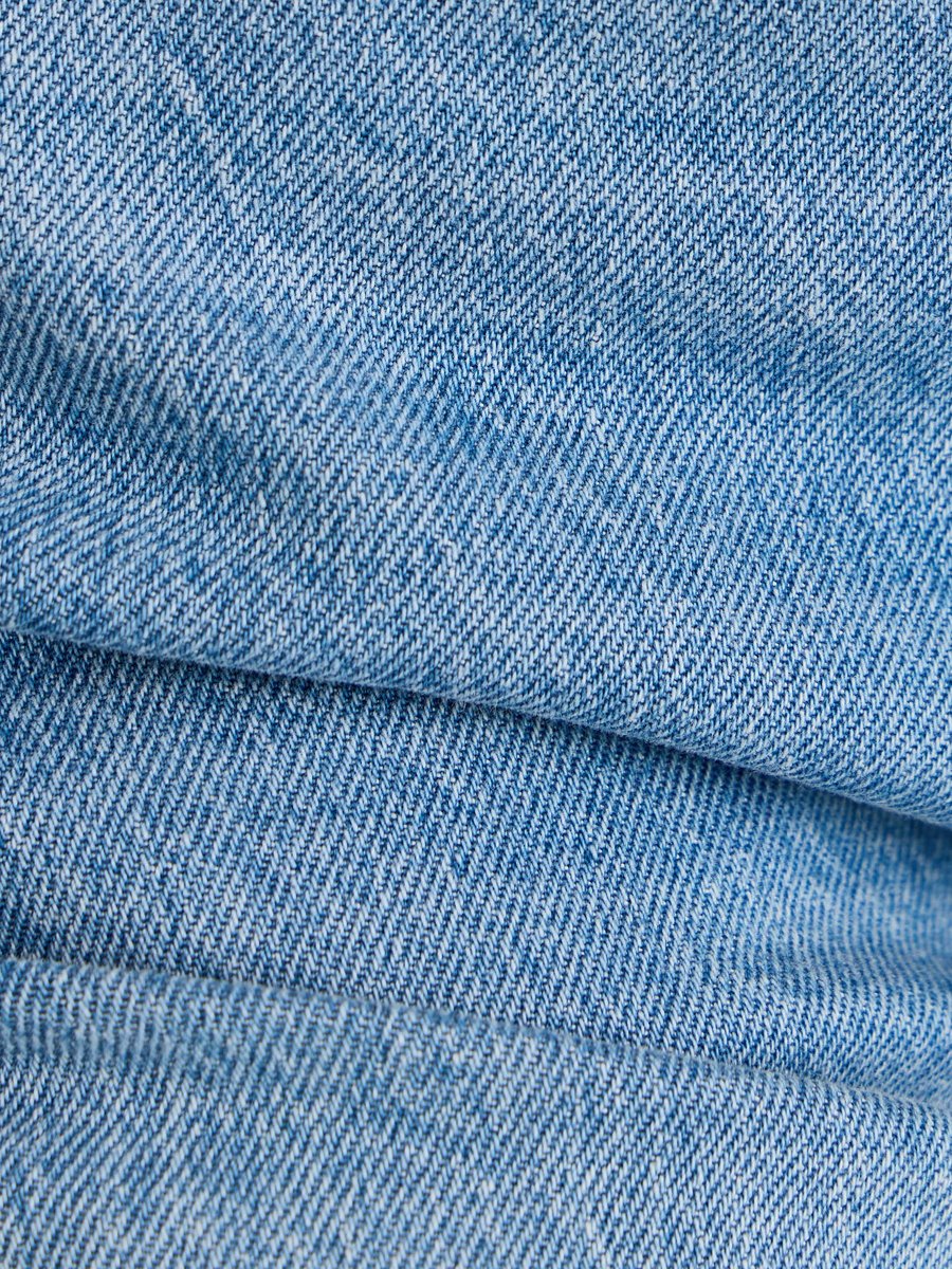 Plain Wide Leg Jeans with Pockets