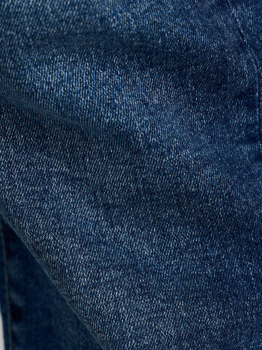 Plain Skinny Fit Jeans with Pockets