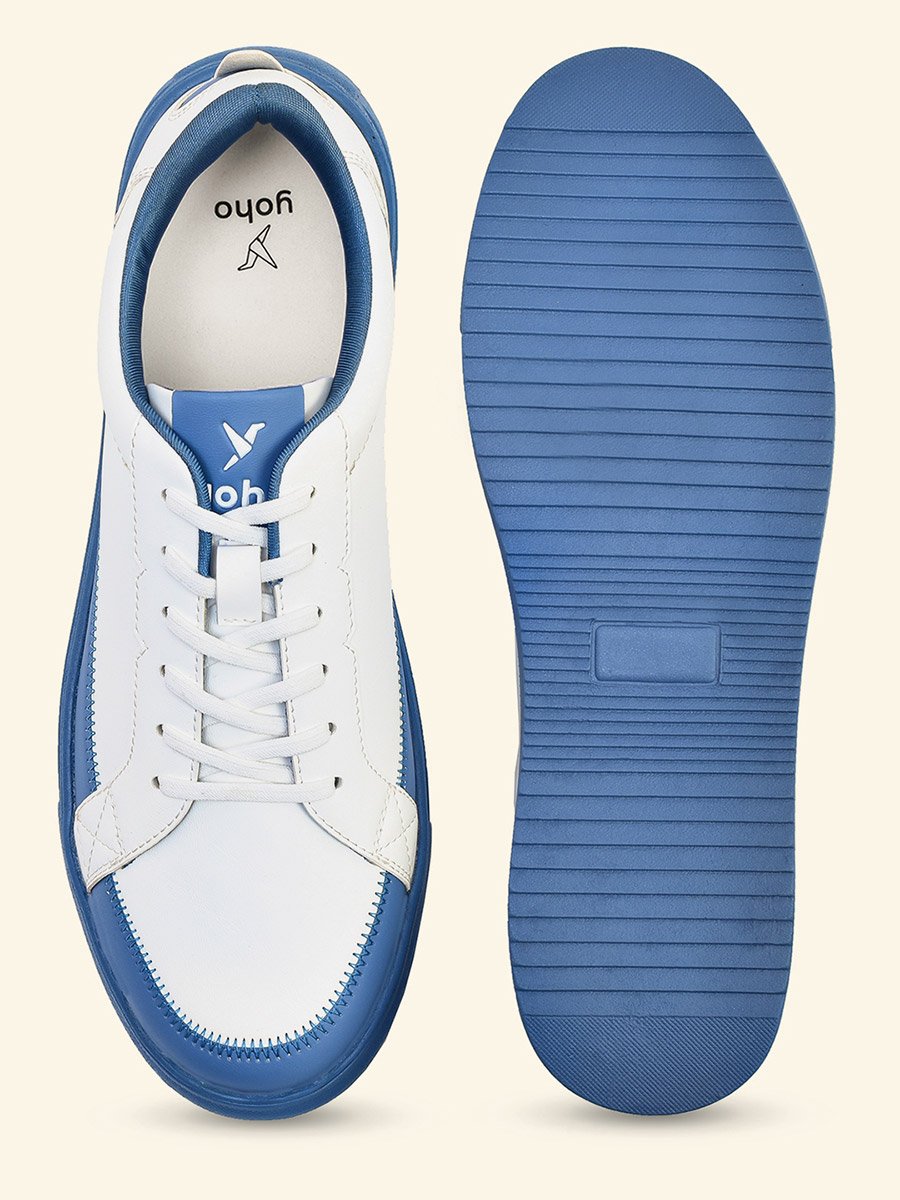Men Contrast Panel Casual Sneakers