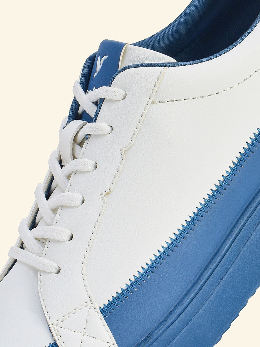 Men Contrast Panel Casual Sneakers