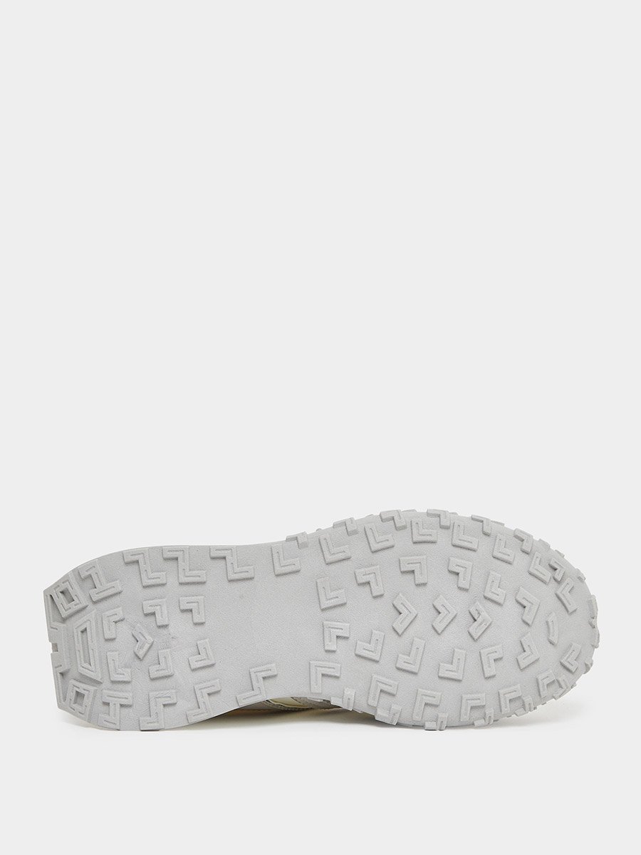 Color Block Lace-Up Sneakers