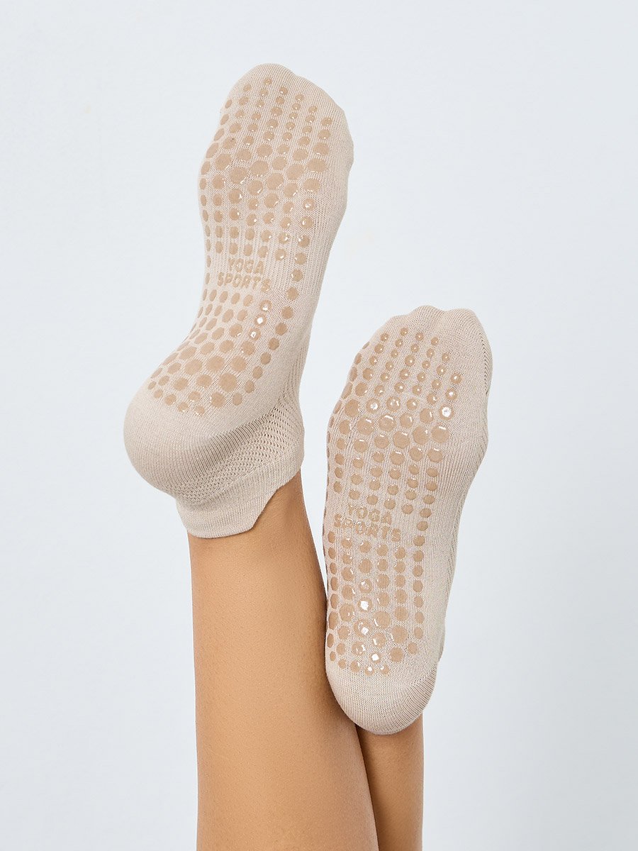 Basic Silicon Pad Base Shoe Liner Yoga Socks